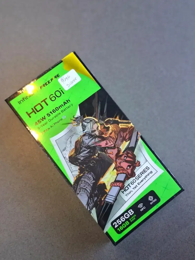 INFINIX HOT 60i RAM 8/256 GB GARANSI RESMI