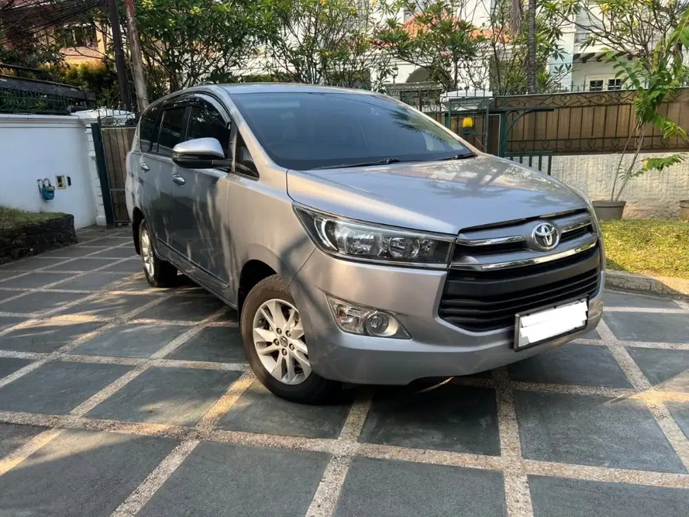 2017 Toyota Innova Kijang Reborn Silver Metal 2.4G Solar Mulus Pribadi