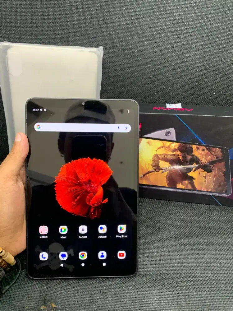 Tab Advan V8 8/128 Cellular, Fullset, Mulus, Nominus, Siap Pakai