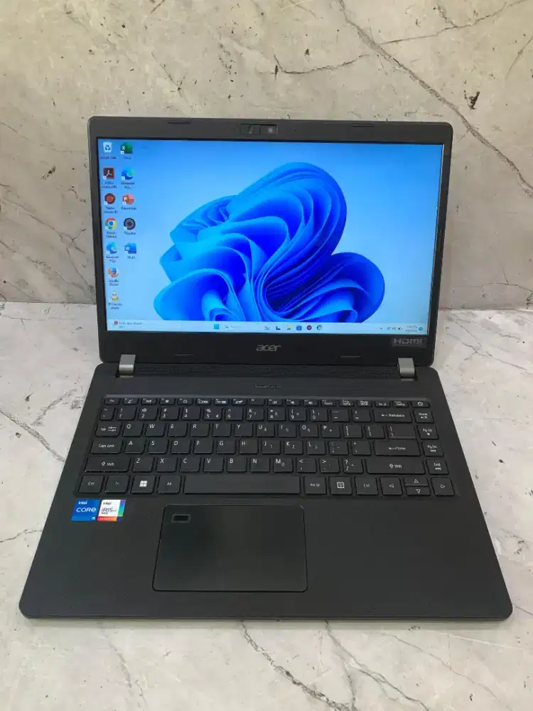 Laptop acer travelmate P214 core i5 gen 11 ram 8gb ssd 512gb