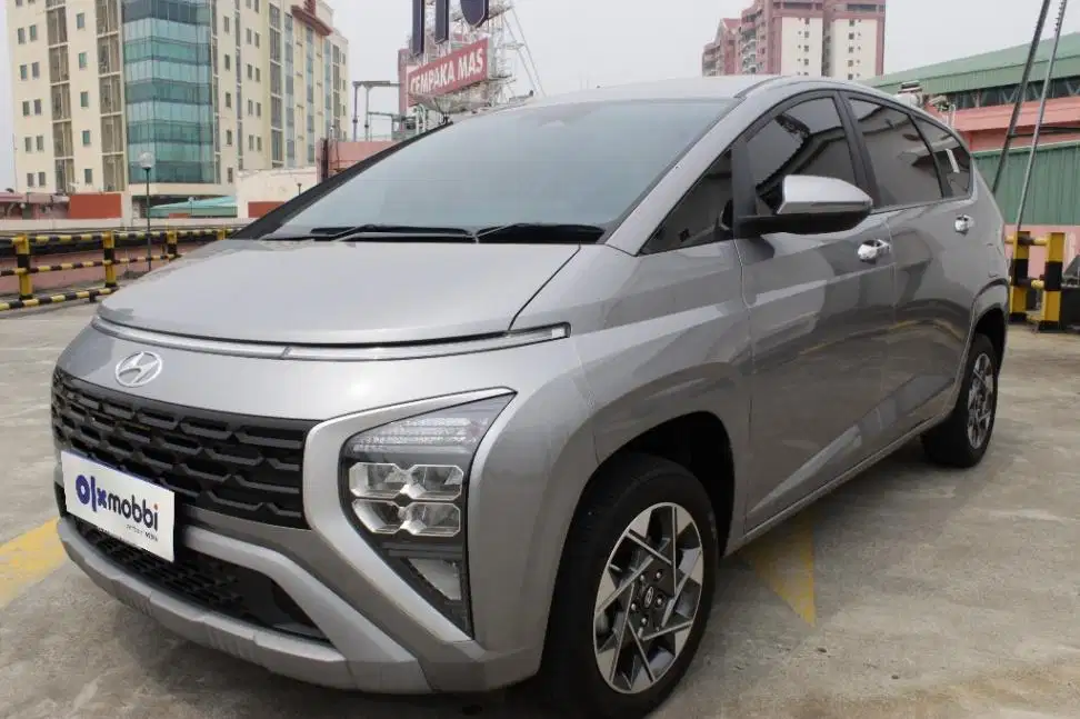 TDP 10JT Hyundai Stargazer 1.5 Prime Bensin-AT Abu-Abu 2023