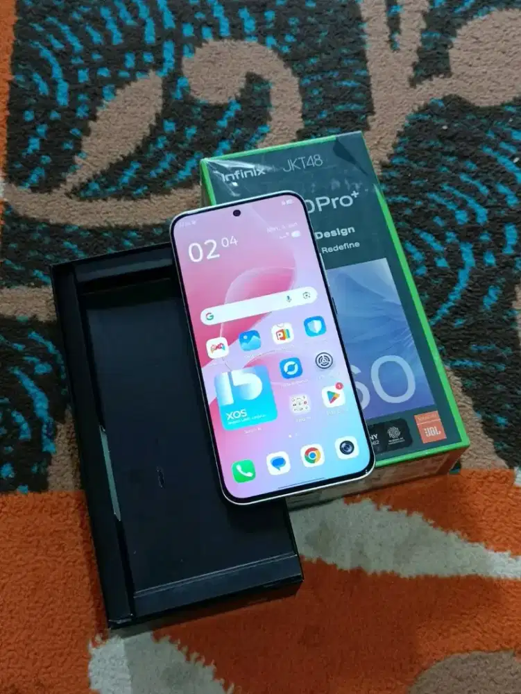 Infinix hot 60 pro plus 8/128 fulset garansi net bs tt