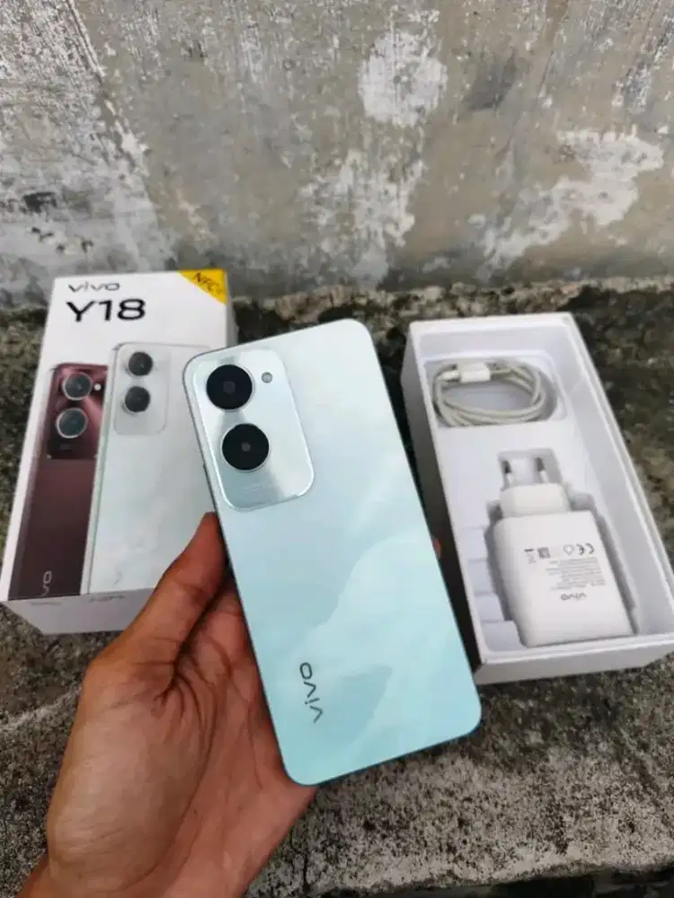 Vivo Y18 ori segel no minus 4/64