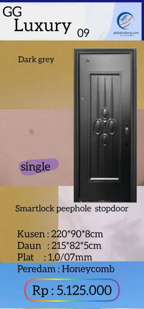 Jual Pintu baja paling awet di kota Padang