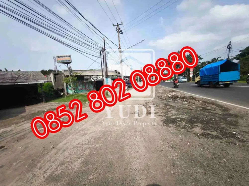 Tanah strategis murah dekat pusat kota dan Toll