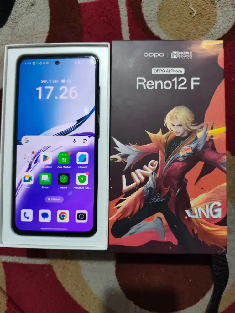OPPO RENO 12F 256GB FULLSET AI PHONE