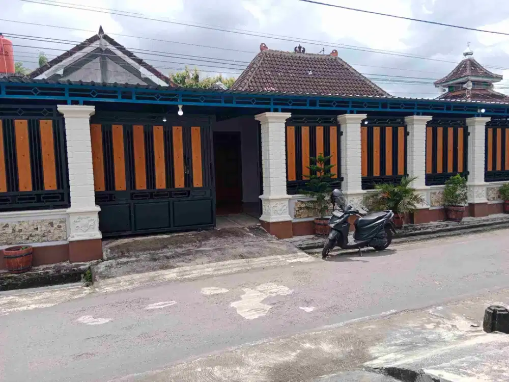 Rumah jowo Tipe 230/270 jln 5m , muka 20m 400m dari jalan raya, gentan Bendosari :