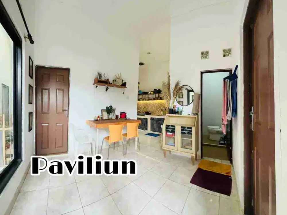 Dijual rumah asri semi furnished dekat stasiun Bogor dan taman yasmin