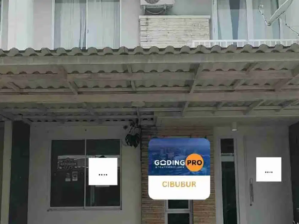Nego sampe salaman rumah Lantai Siap Huni di Cluster Elite Cibubur Country