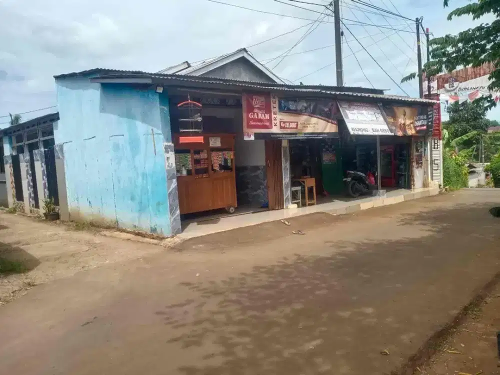 JUAL RUMAH MURAH DAN STRATEGIS BERIKUT KIOS RUKO DI MEKARSARI RANCA BUNGUR BOGOR