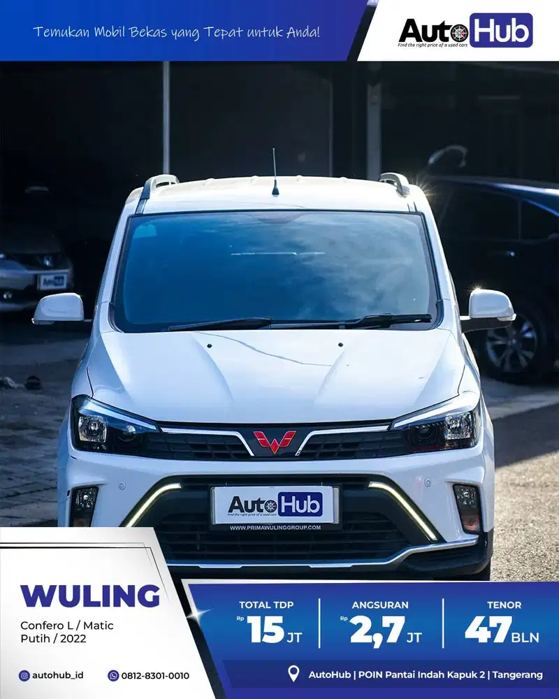 Wuling Confero L 2022 Putih