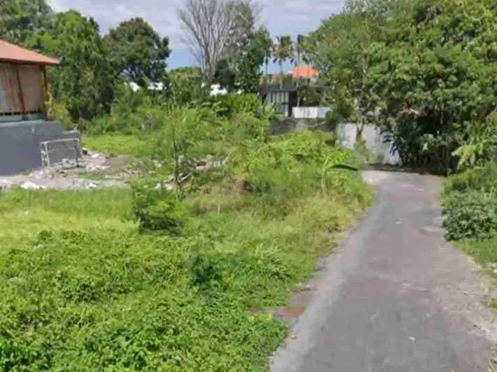 Jual Tanah Lokasi Dekat Pantai Berawa Canggu Luas 3are & 4are Zona Kuning