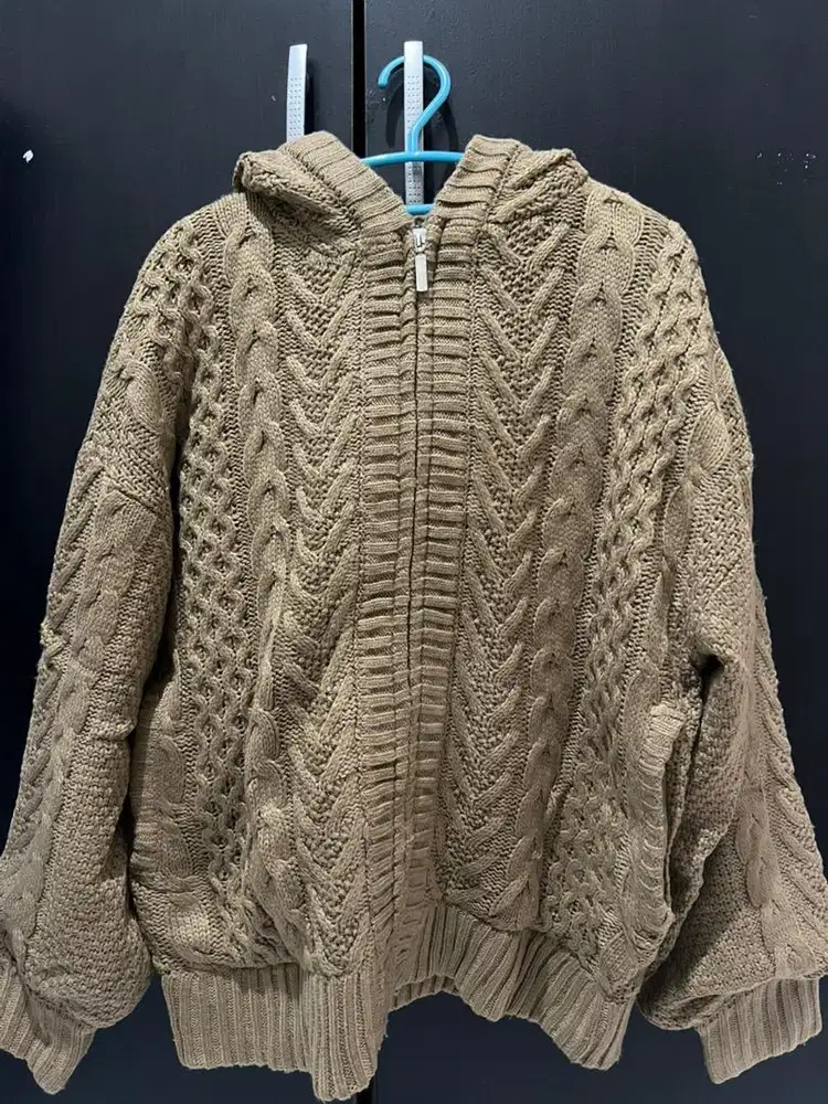 Jaket tebal knit ada furing