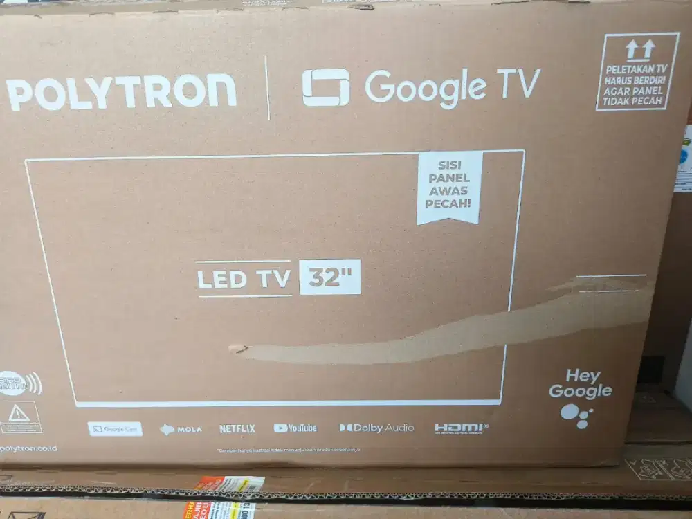 Polytron google tv 32 Baru exdisplay garansi