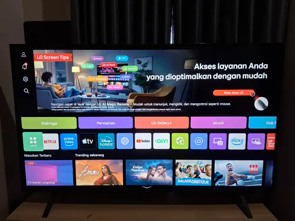 LG LED TV SMART 4K 55 55UR7500