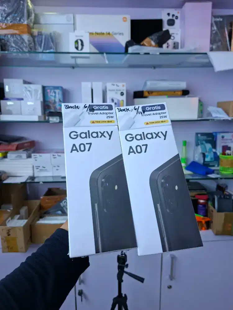 Samsung A07 6/128gb free adaptor