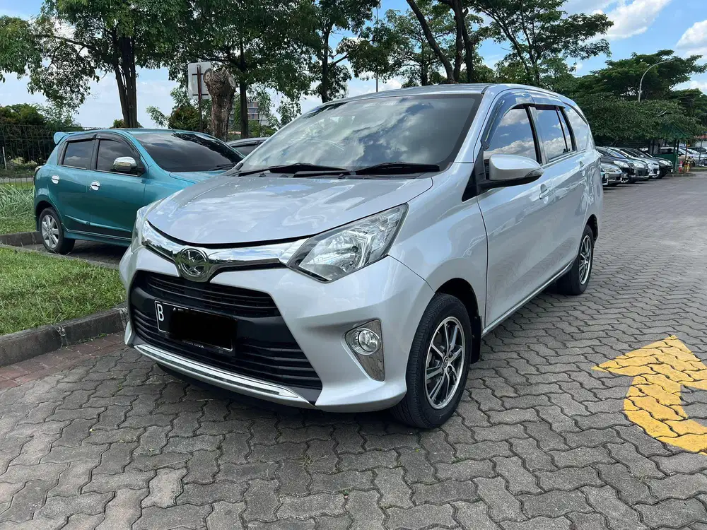 Toyota Calya G AT 2016/2017 Silver Istimewa Km 64rb