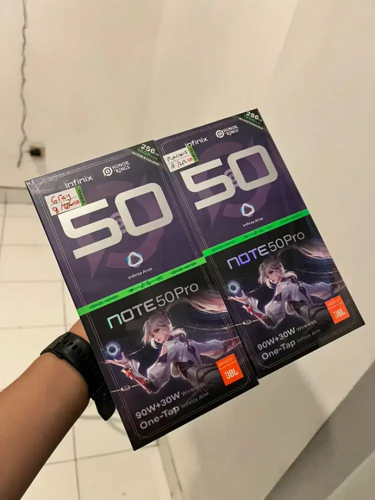 Infinix Note 50 Pro 8GB+8GB/256GB Jual Murah New Segel