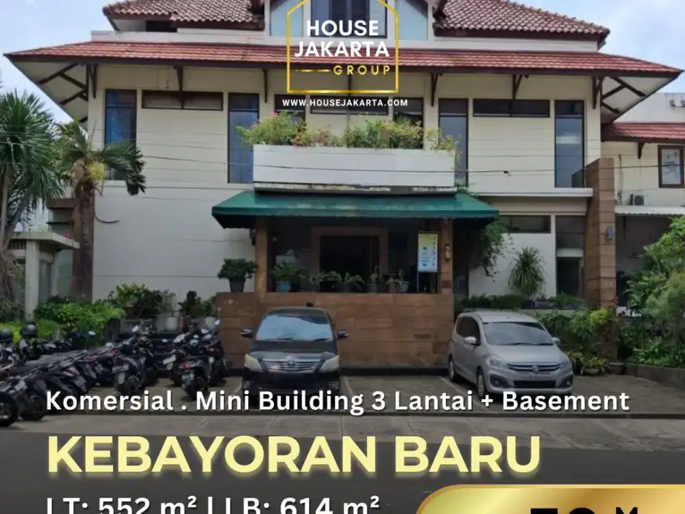 Dijual Mini Building Komersial di Kebayoran Baru – Dekat Blok M & Panglima Polim