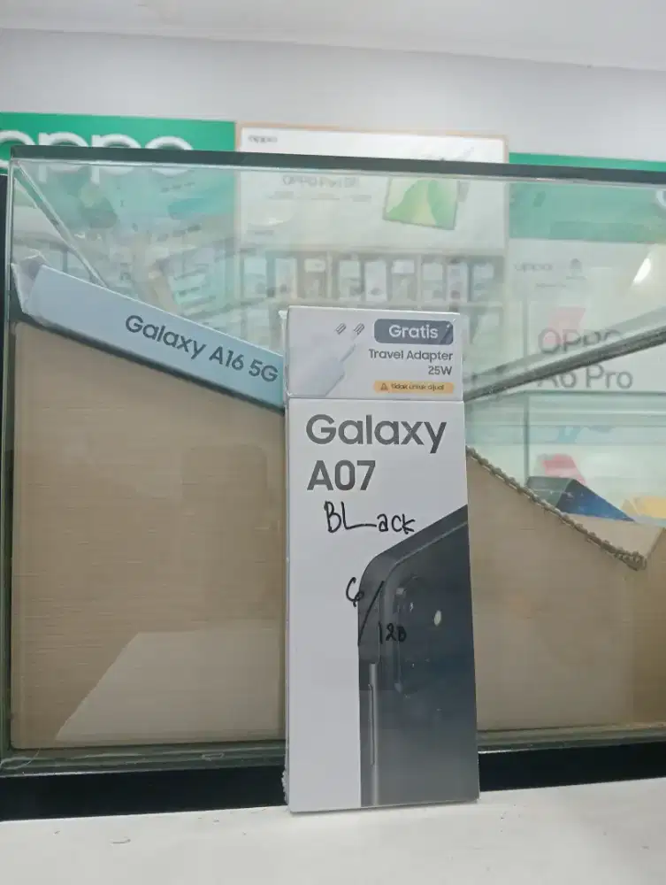 SAMSUNG A07 6/128 NEW MURAH QR GADGET