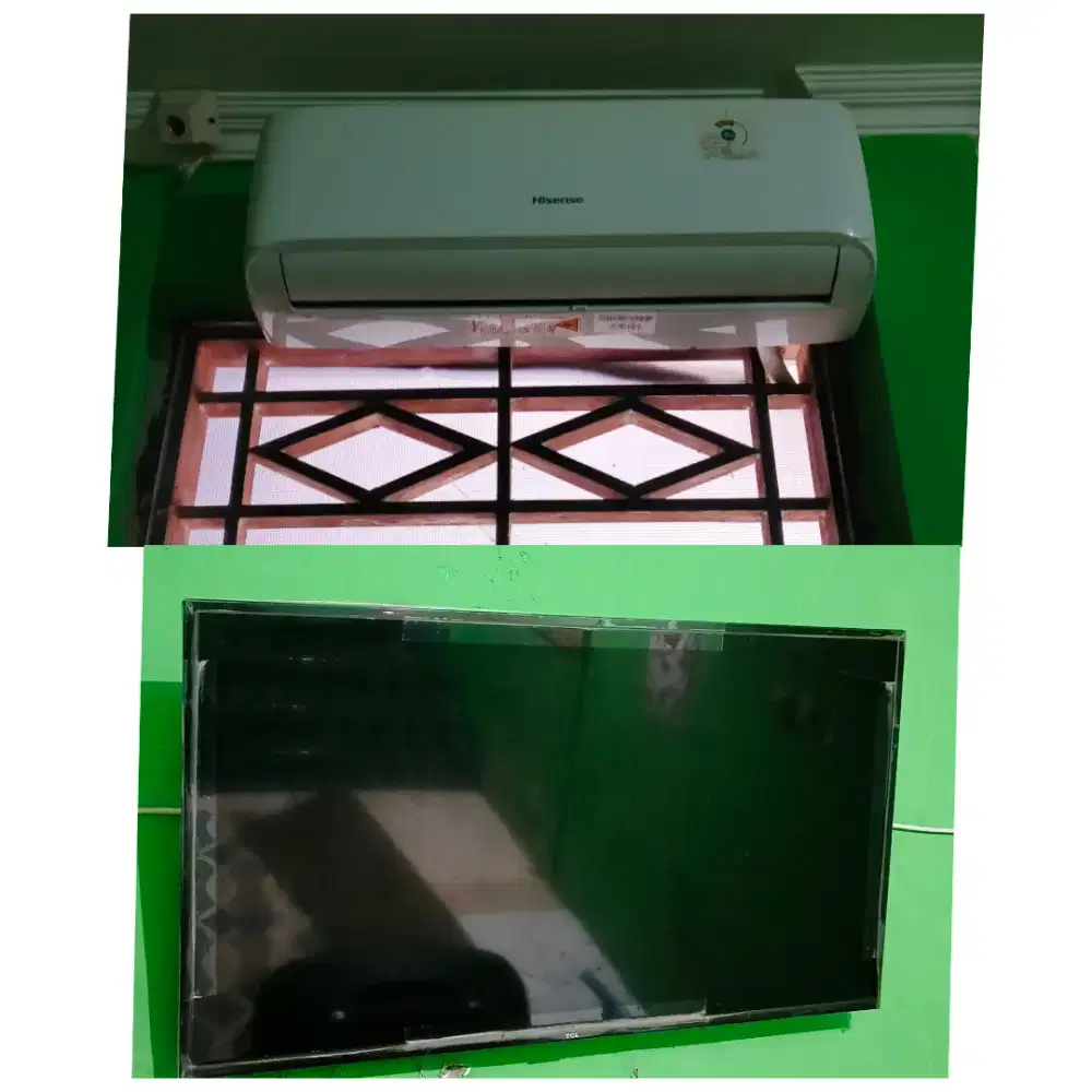 DIJUAL CEPAT AC 1 PK DAN SMART TV 42 INCH