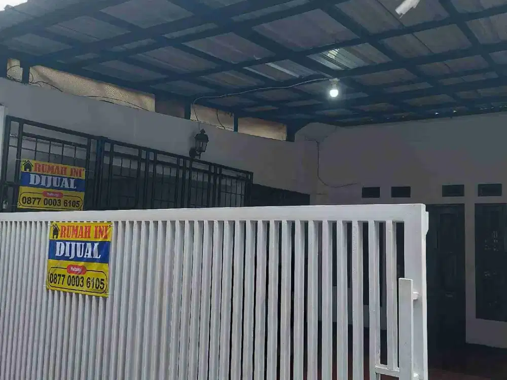RUMAH 2 LANTAI BARU RENOV, JUAL CEPAT ASAL SERIUS, SUKAHAJI.