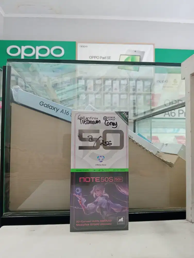 INFINIX NOTE 50S 8/256 NEW MURAH QR GADGET