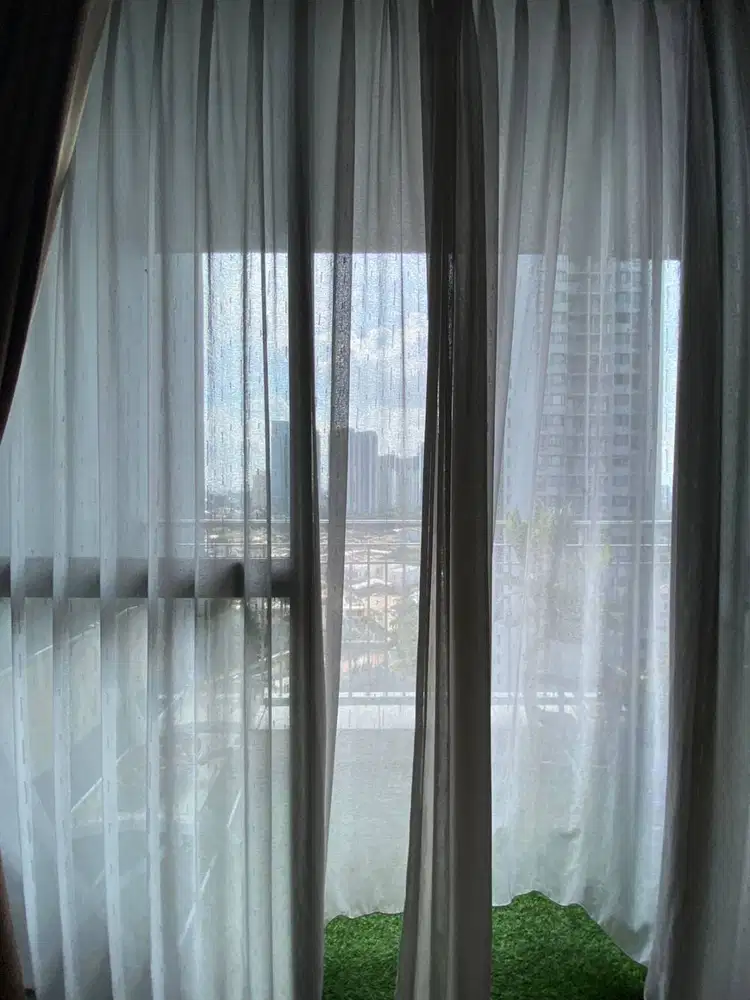 Jual vitrase pitras bekas warna putih