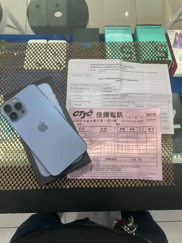 Iphone 13 promax 128 beacukai