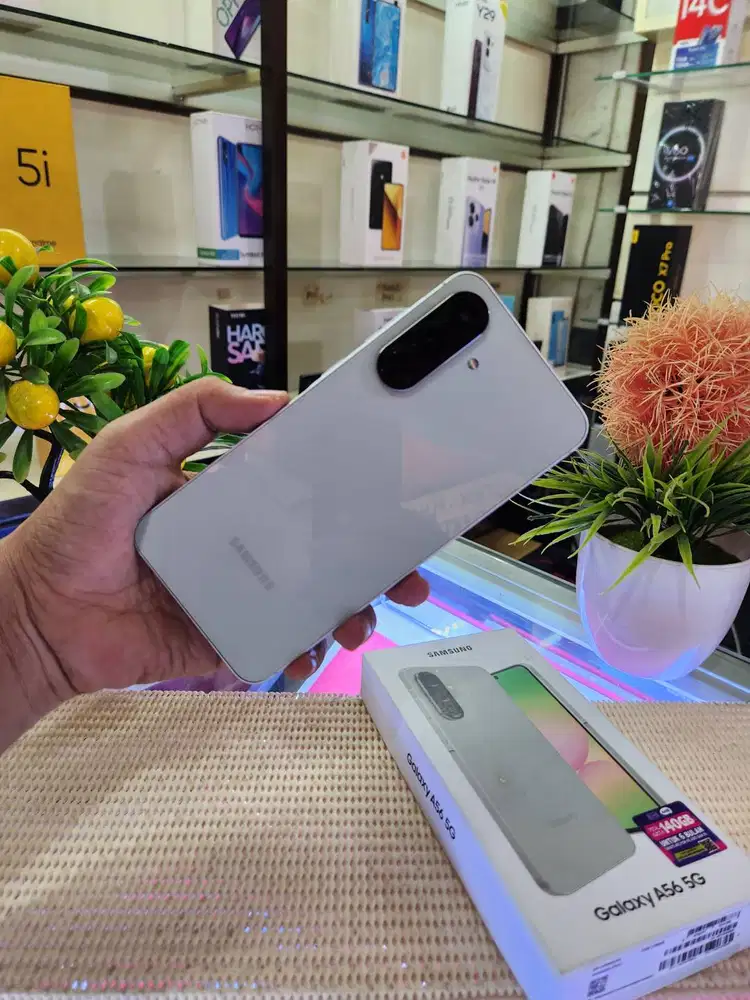 Samsung A56 5G Ram 12Gb/ 256Gb Fullset Ori 100% Like New Bergaransi