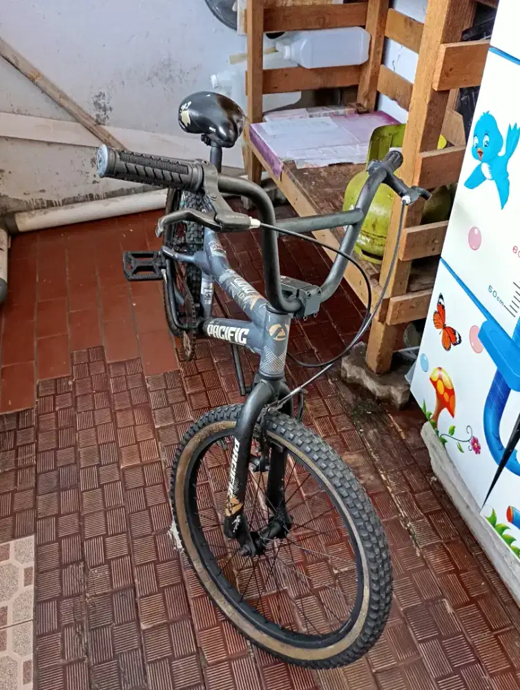 bmx pacific 20 inc frame/batangan almunium alloy siap goes