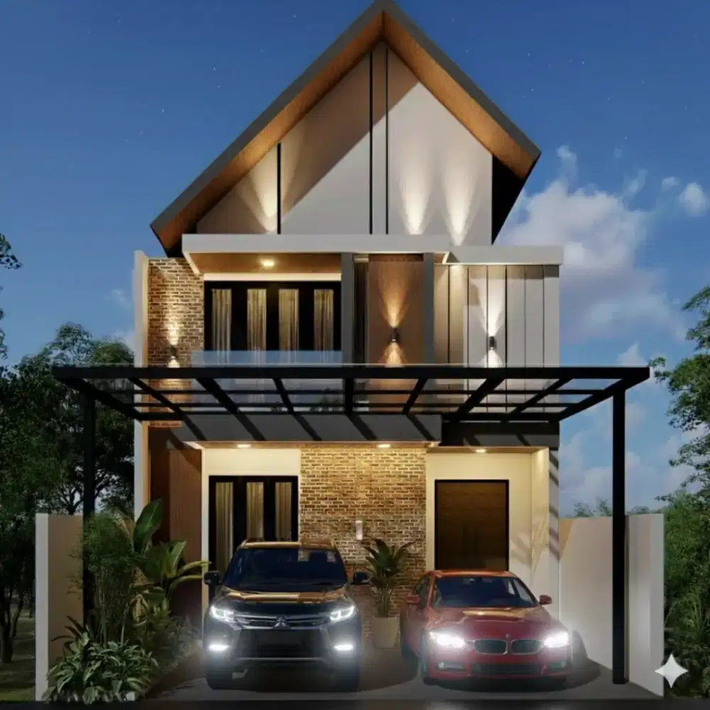 Villa  / Rumah  Proses Bangun Private  Pool Jl. Palagan Dekat Paradise