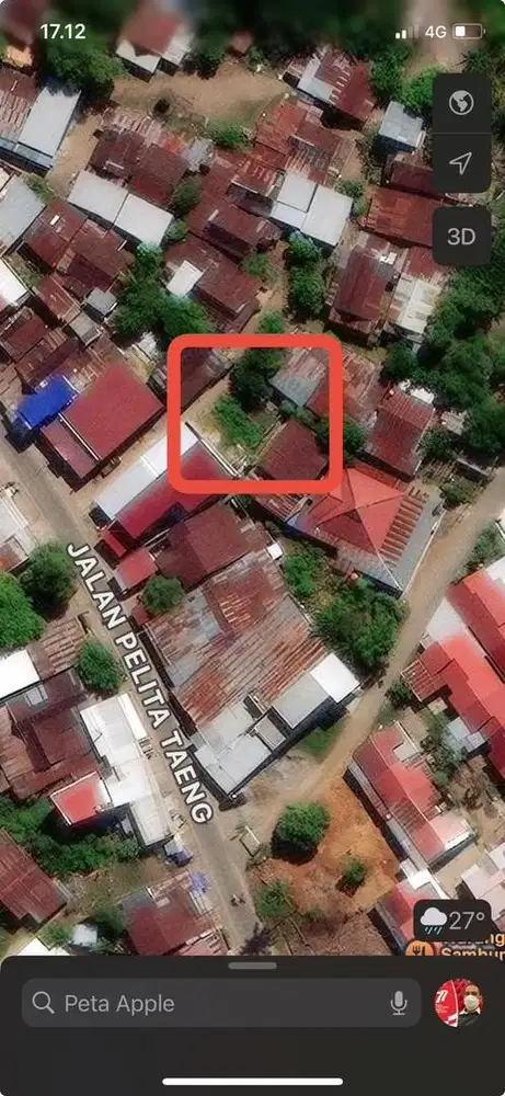 Dijual Tanah SHM 10×13 m di Pelita Taeng – Harga Nego