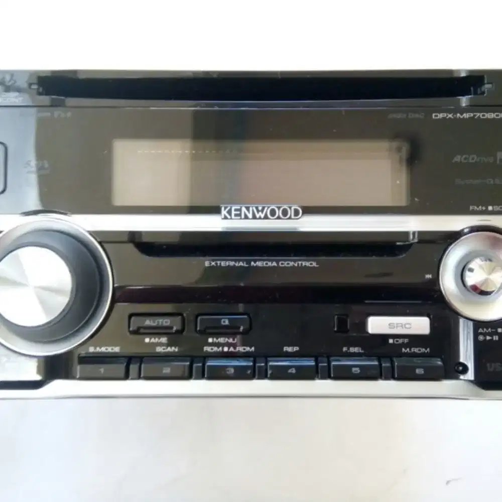 Dijual Headunit Tape CD USB AUX Kenwood DPX MP 7090 Mulus Kondisi Mati