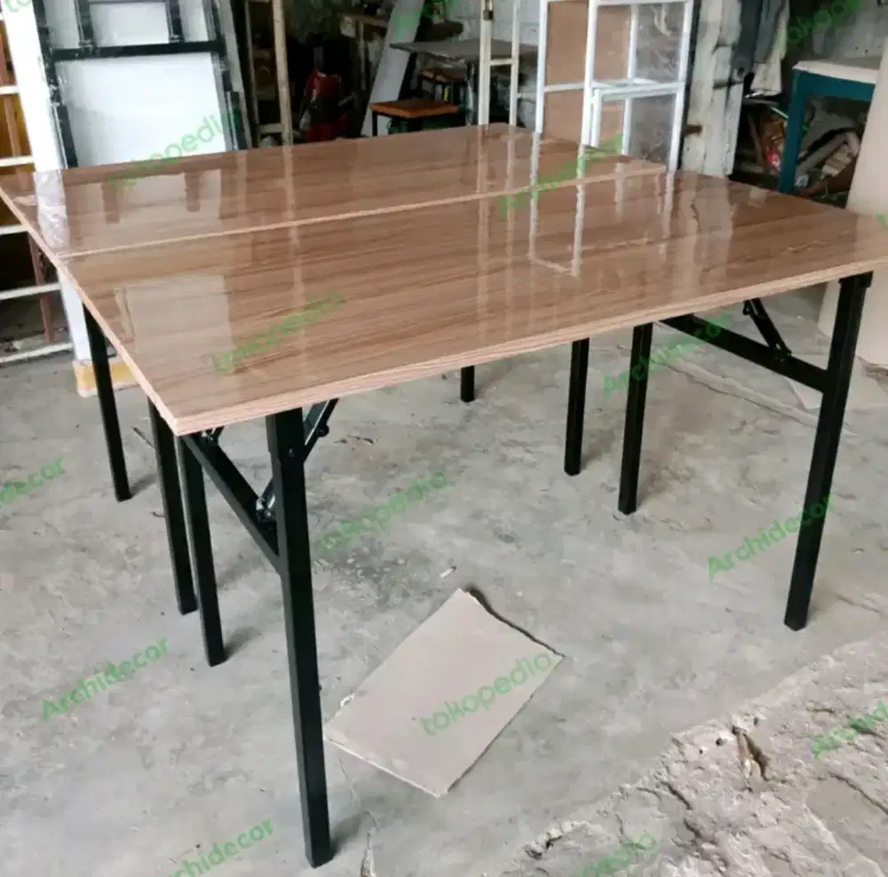 Meja lipat bazar katering jualan