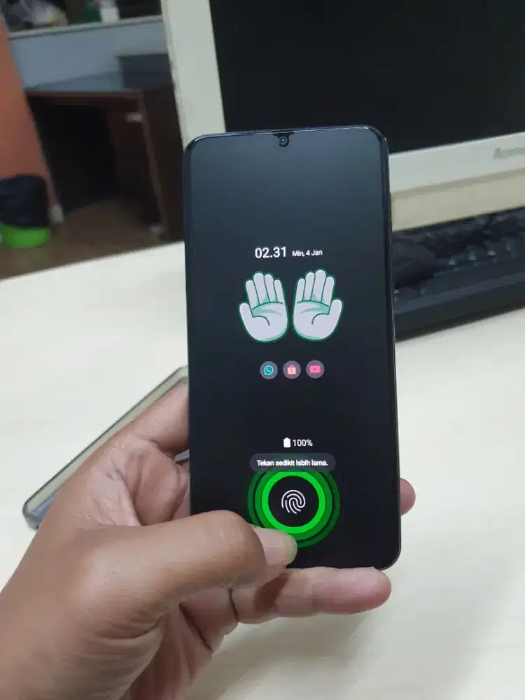 Samsung a50s 6/128 warna hitam