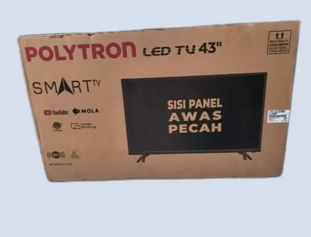 Polytron smart tv 43 Garansi