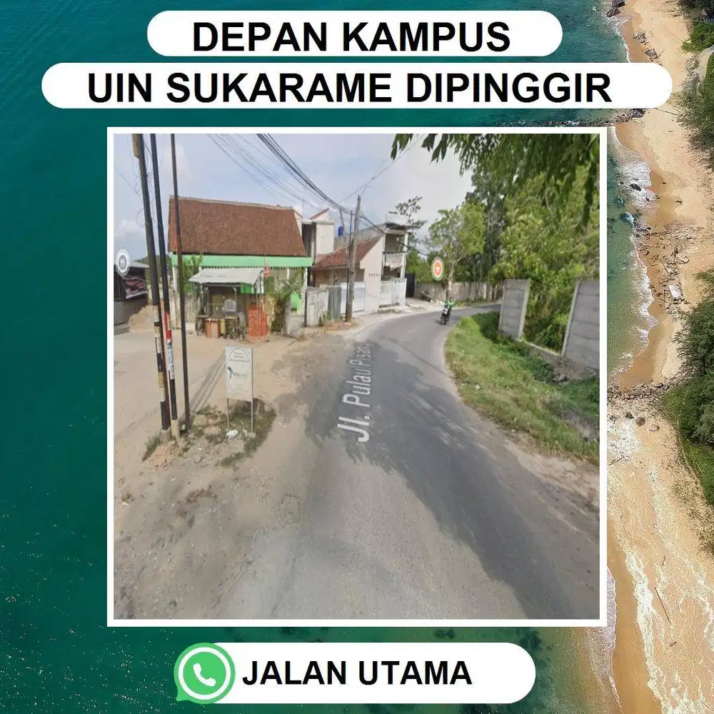 Peluang Emas! Tanah Strategis di Depan UIN Sukarame, Dekat ITERA