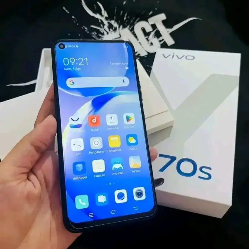 Jual Vivo y70s 12/256 fullset