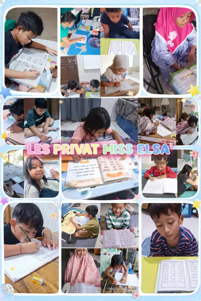 Les Privat Calistung, Mapel SD, dan Mengaji semua usia