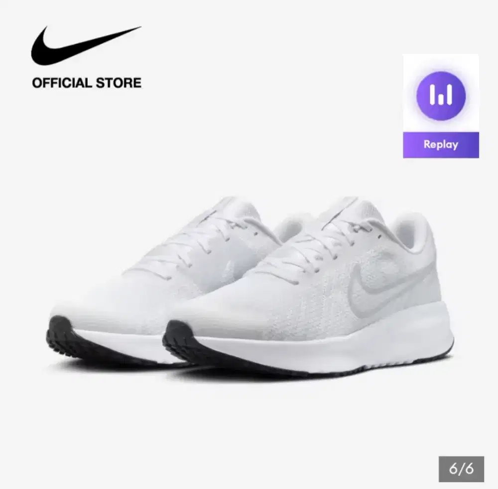 Sepatu lari pria nike defy