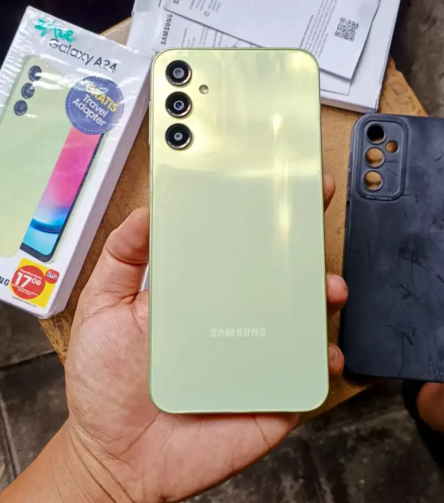 Samsung A24 (8/128) Fullset Ori Mulus Minus Pemakaian Saja