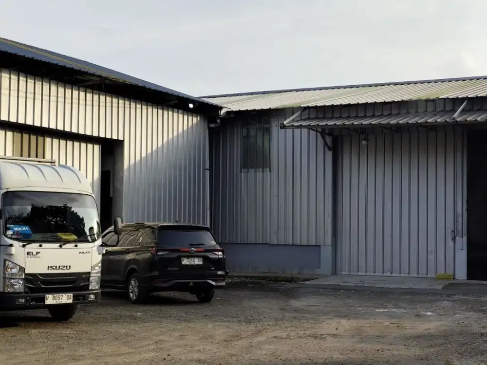 DI SEWA CEPAT! Gudang besar murah di jalan Diklat pemda tangerang