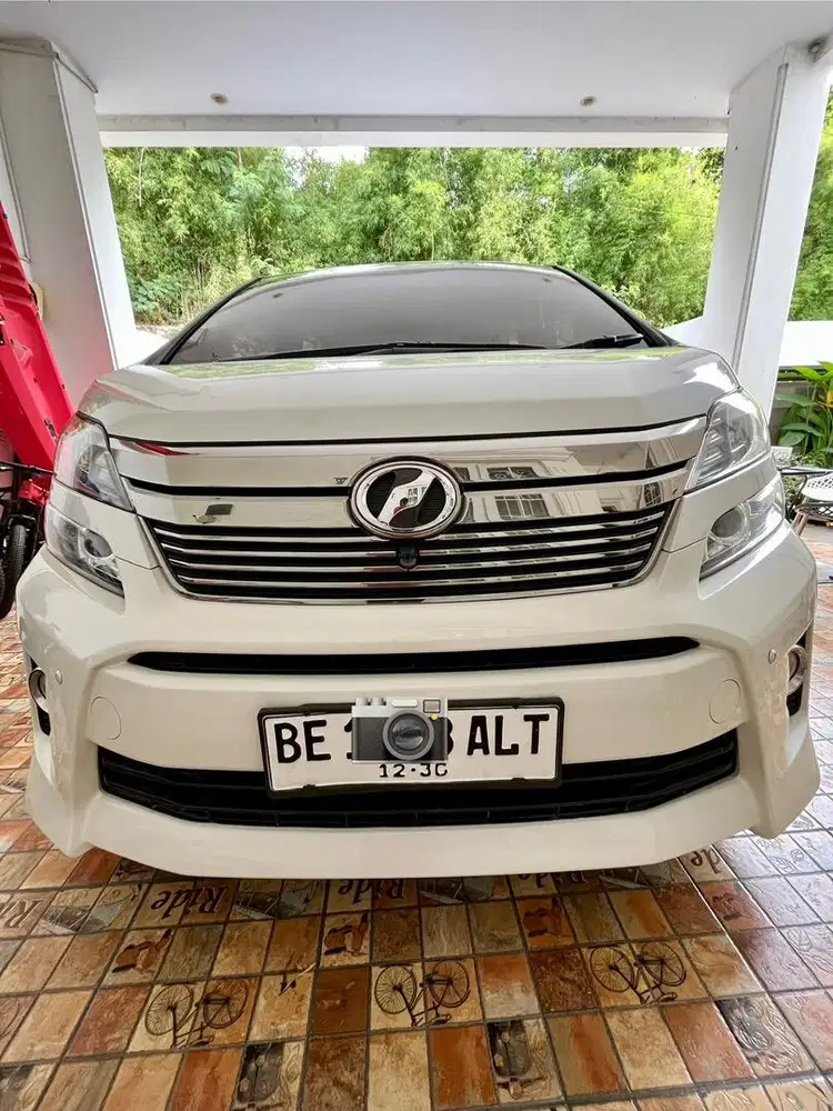 Dijual Vellfire ZG Premiumsound 2014