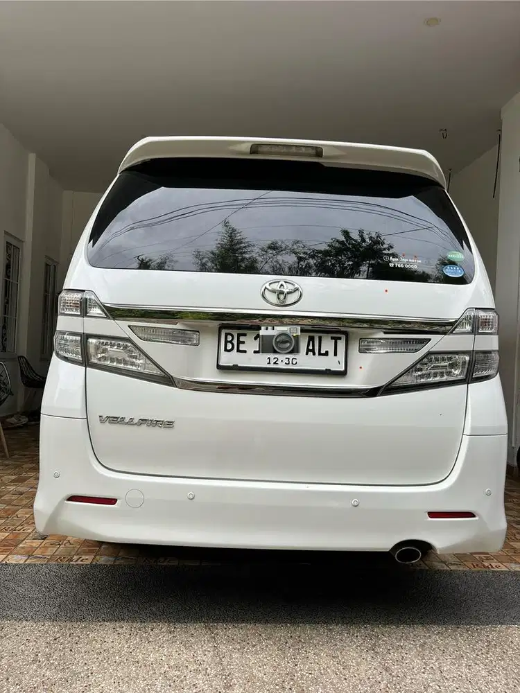 Dijual Vellfire ZG Premiumsound 2014