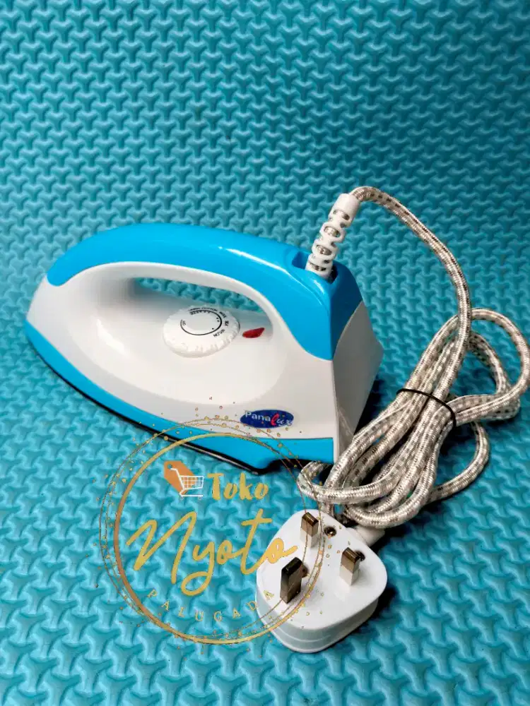 Setrika cepat panas 1000W merk Panalux malaysia