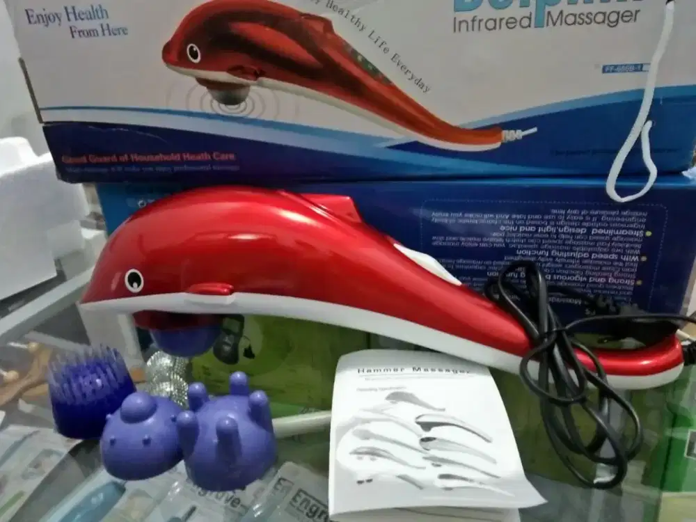 Alat pijat dolphin ORI isi 4 mata