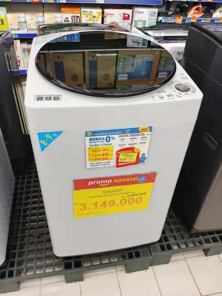 MESIN CUCI 1 TABUNG PROMO CICILAN TANPA DP