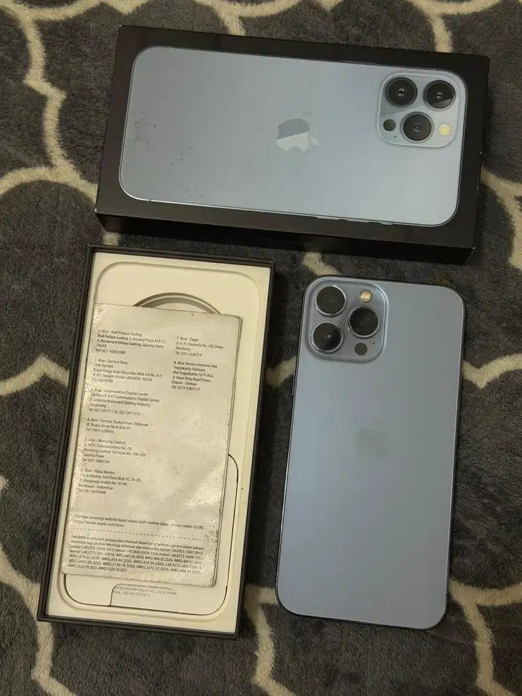 Iphone 13 Promax 256gb Sierra Blue Ibox