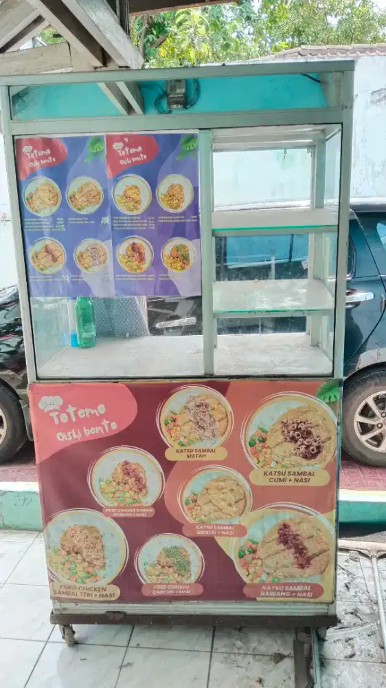 Etalase Makanan alumunium murah